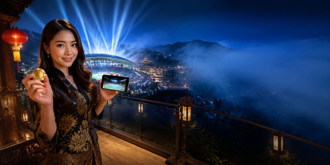 Pemain Malaysia bermain baccarat mudah alih di Genting Highlands dengan telefon pintar