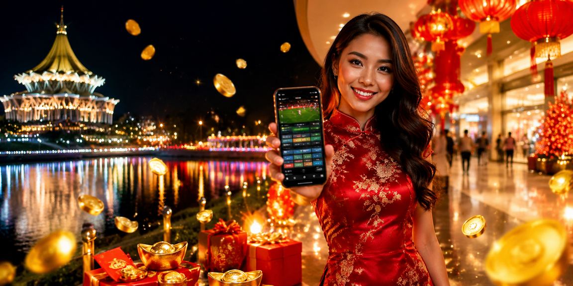 Antara muka aplikasi kasino 323 digunakan oleh pemain Malaysia di Kuching
